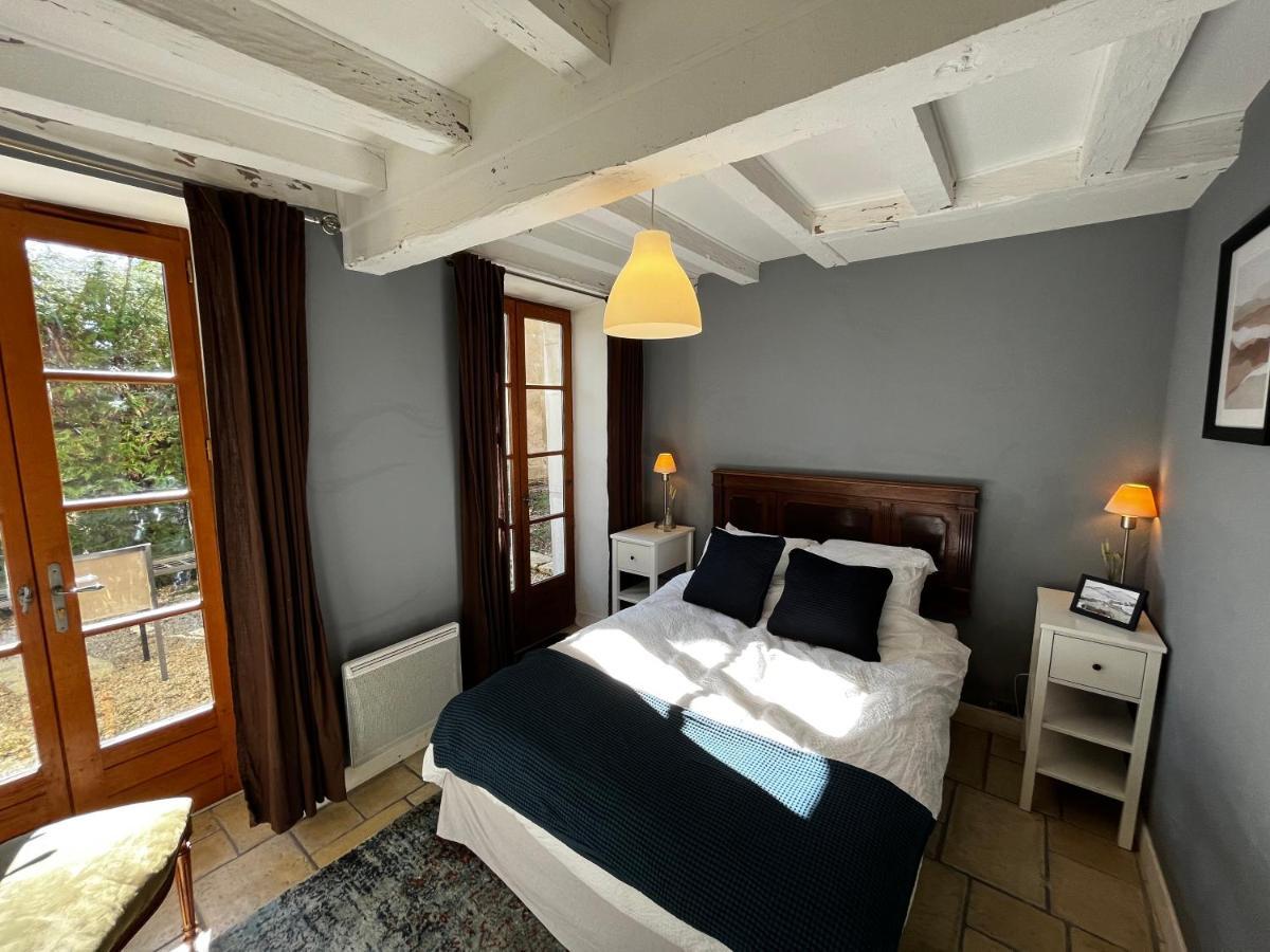 Charming Cottage In Chateau Les Roches Gardens Mont-Saint-Jean  Exteriör bild