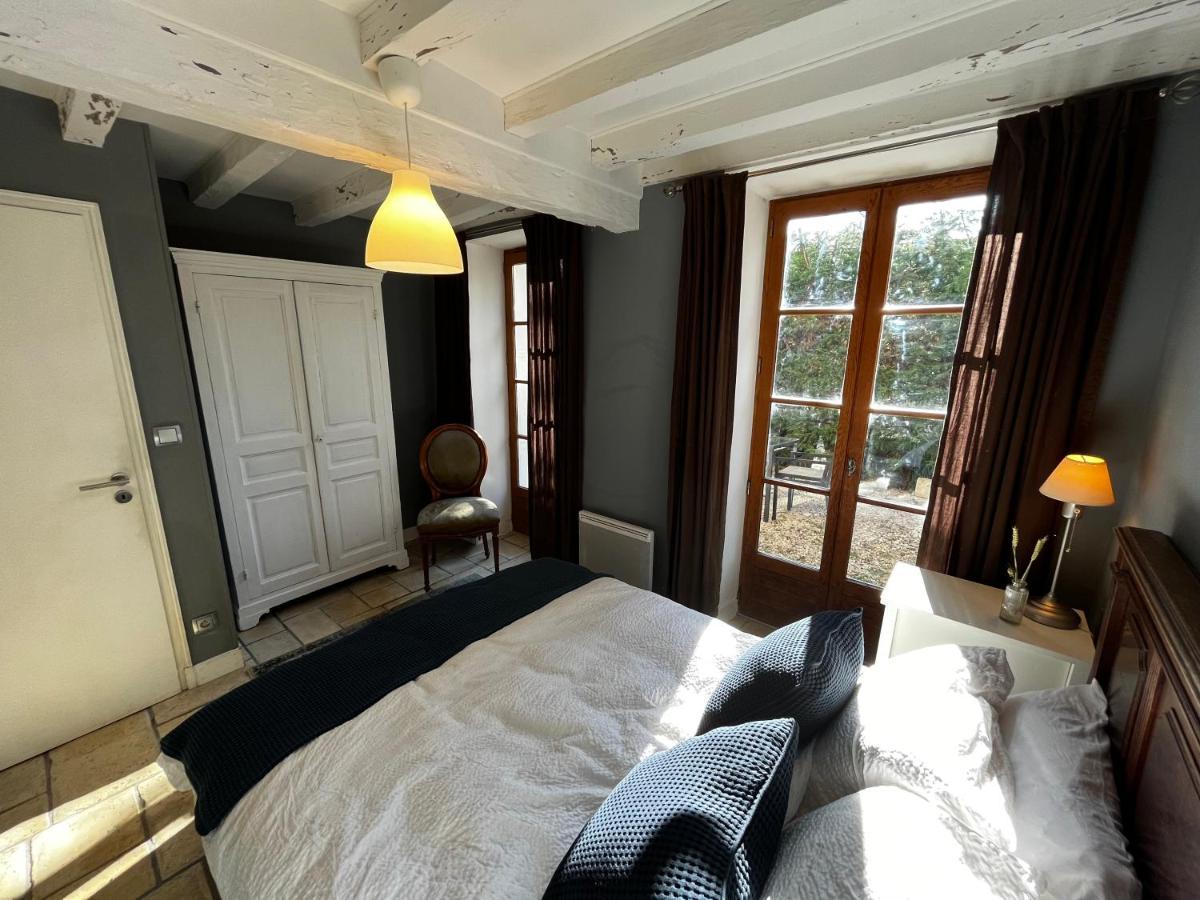 Charming Cottage In Chateau Les Roches Gardens Mont-Saint-Jean  Exteriör bild
